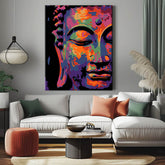 Painting by Numbers Art Lifestyle Half Buddha Face
